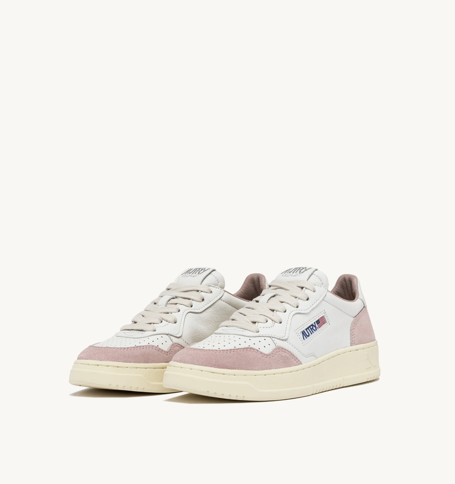 スニーカー AUTRY Women Sneakers AULW GS36 White Autry Medalist Low Sneakers In White Leather
